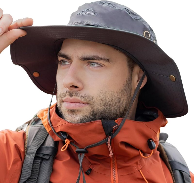 TOP-EX sombrero sol unisex UPF50+ impermeable plegable ajustable playa senderismo