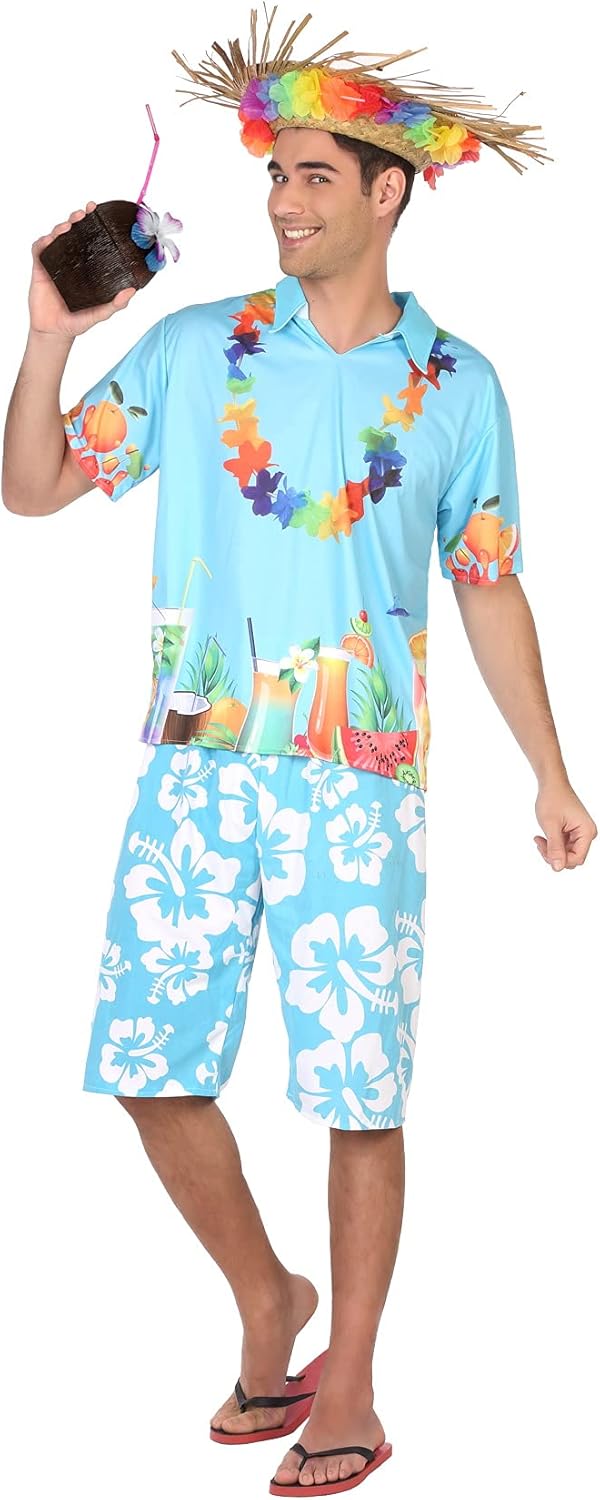 Disfraz hawaiano hombre Atosa