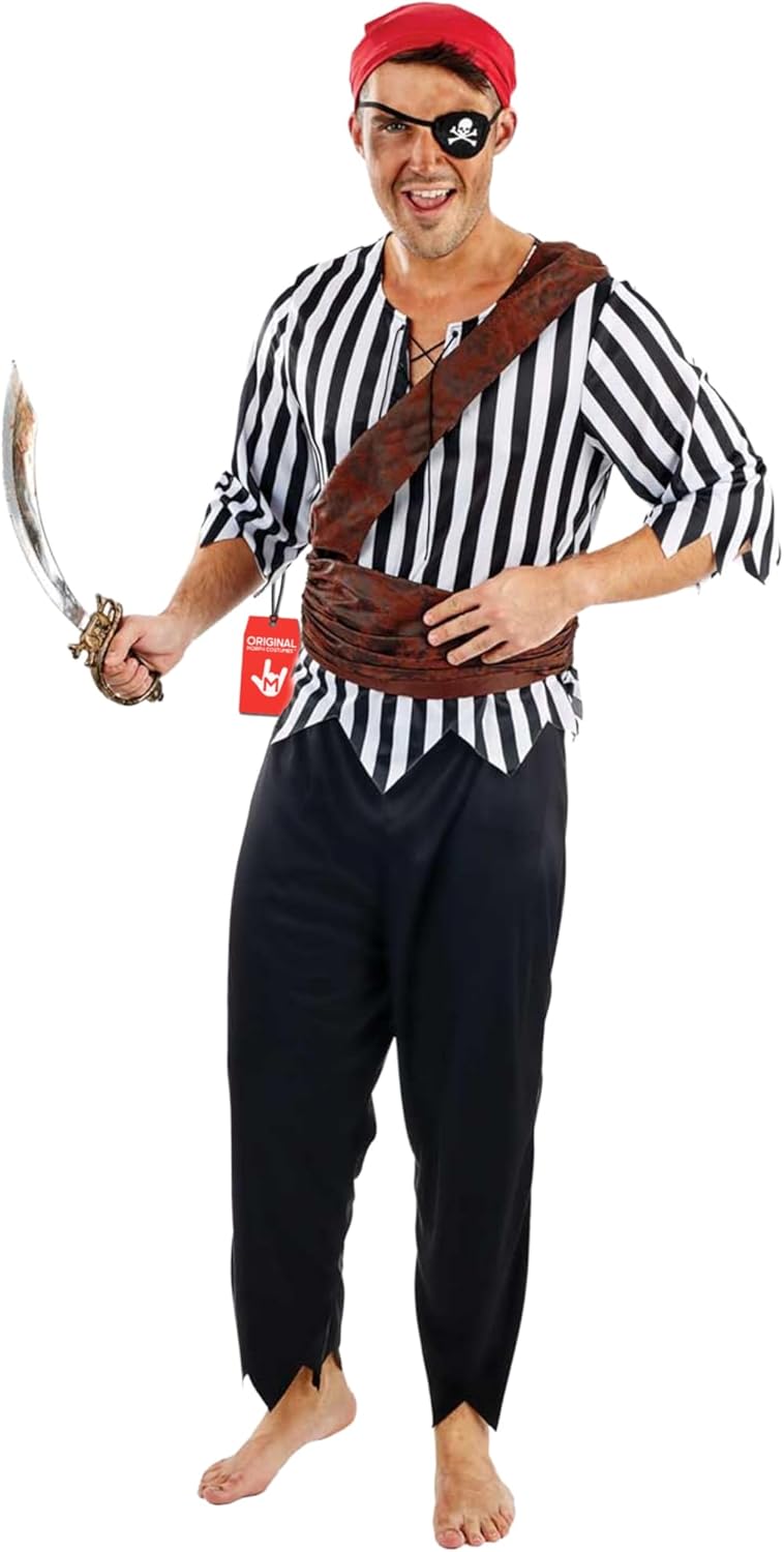 Disfraz pirata hombre Fun Shack