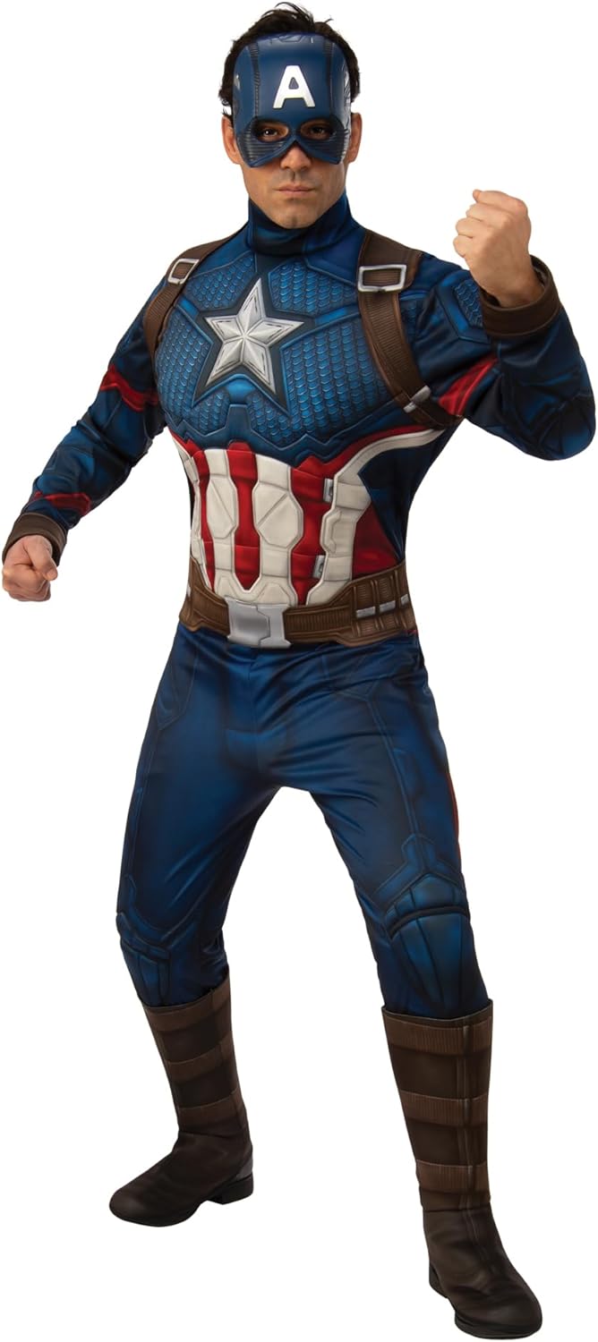 Disfraz Capitán América Deluxe adulto Rubies Marvel