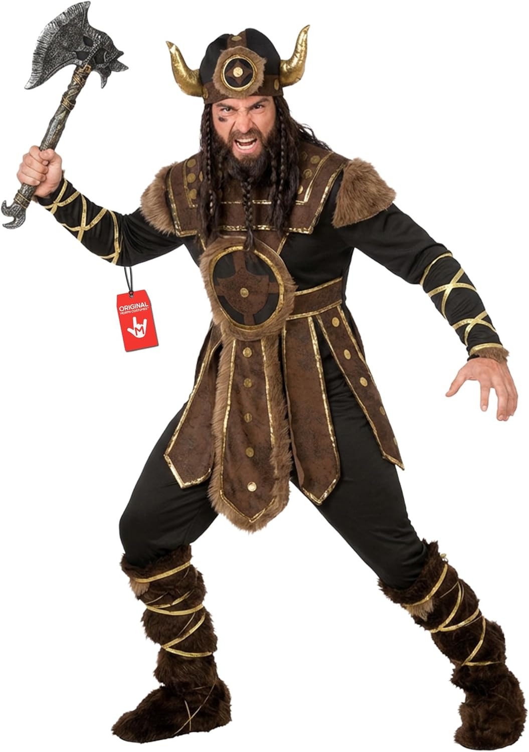 Disfraz vikingo hombre Morph